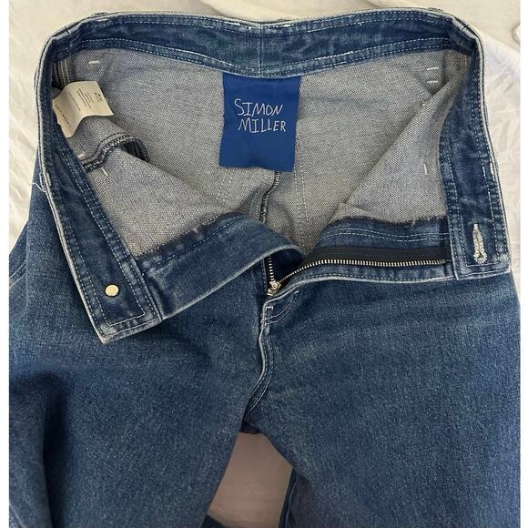 Simon Miller‎ Wide Leg Jeans Womens Size 29 Denim Zip Fly - Picture 4 of 16